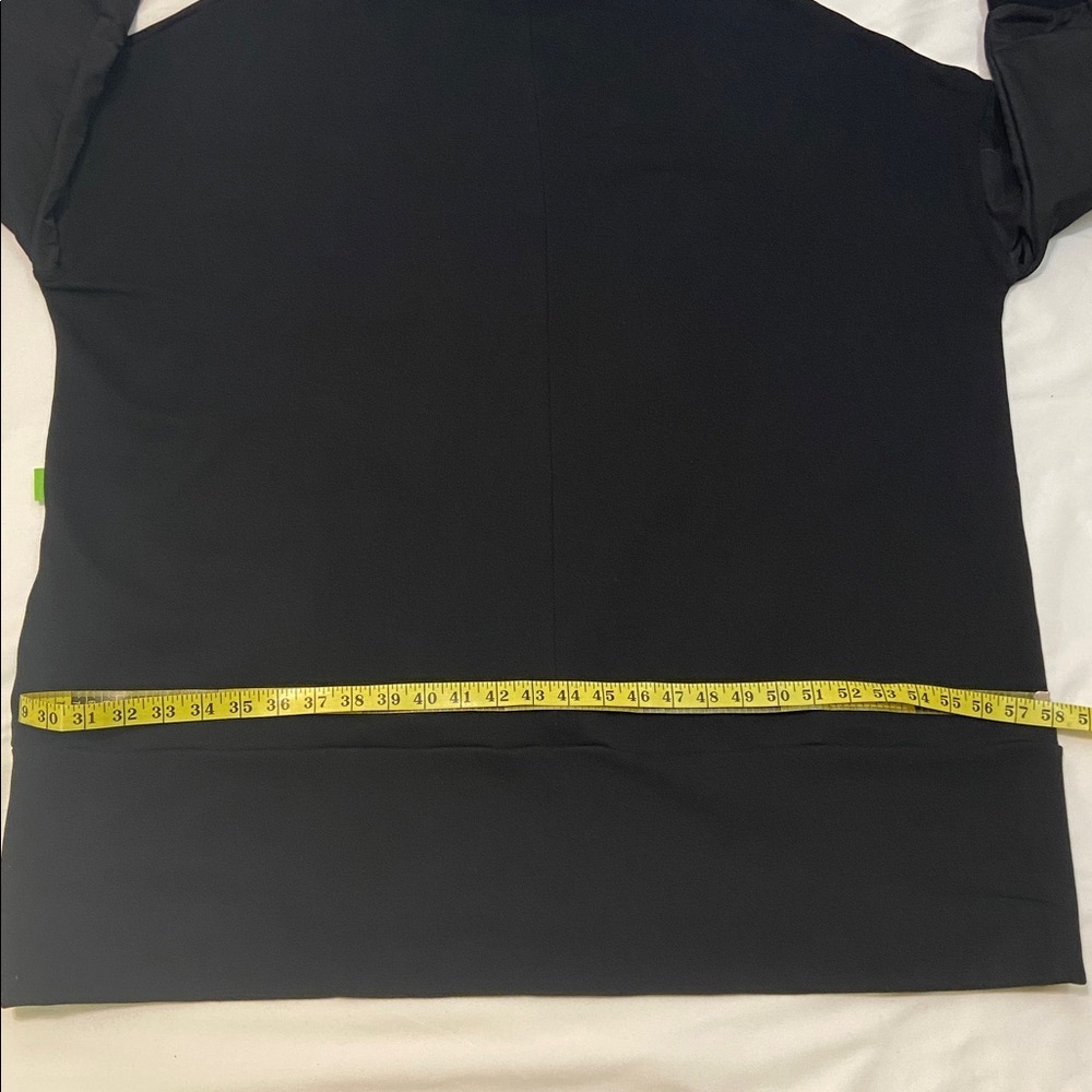 Ruti Sidonie, Women’s Black With Green,Pullover,Long Sleeve Dress.Size-L / XL - Picture 7 of 13